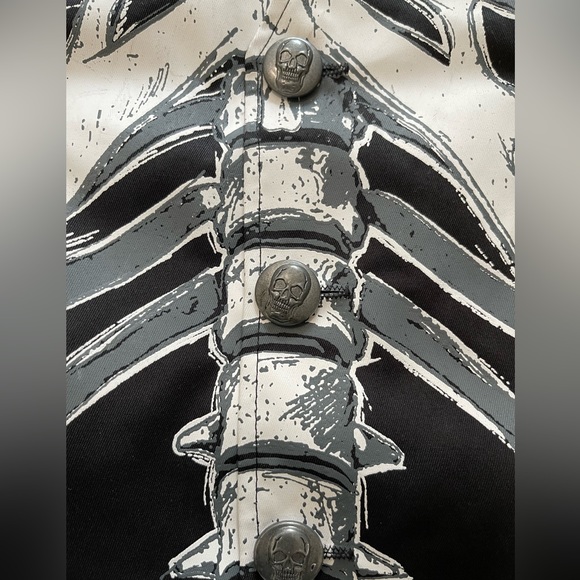 SPIRIT SKELETON VEST Size Adult S/M - Picture 5 of 10